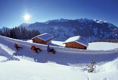 Ferienwohnung Sonnblick im Winter