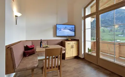 TV/Unterhaltungsangebot in der Unterkunft Ferienwohnung Sonnblick