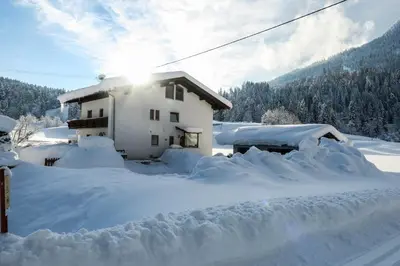 Appartement Vasilico im Winter
