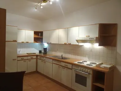 Küche/Küchenzeile in der Unterkunft Appartement Vasilico