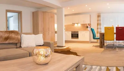 Küche/Küchenzeile in der Unterkunft Brunner Apartments