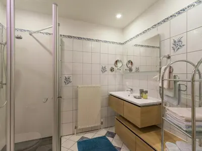Ein Badezimmer in der Unterkunft Ferienwohnung Biechl