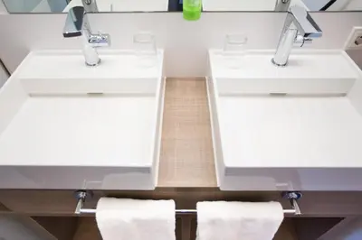 Ein Badezimmer in der Unterkunft arte Hotel Kufstein