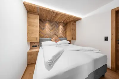Ein Bett oder Betten in einem Zimmer der Unterkunft Appartements Retthäusl