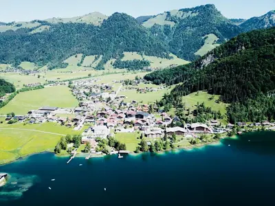Naturlandschaft in der Nähe des Ferienhauses