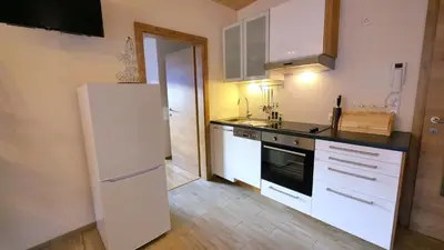 Küche/Küchenzeile in der Unterkunft Apartment Lanser