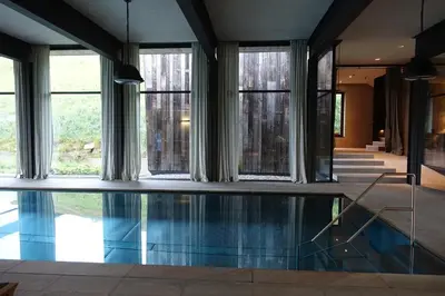Der Swimmingpool an oder in der Nähe von Wiesergut