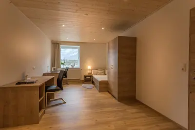 Ein Sitzbereich in der Unterkunft Appartements Lilly Rose