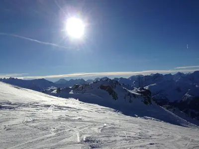 Astrid Schneeberger im Winter