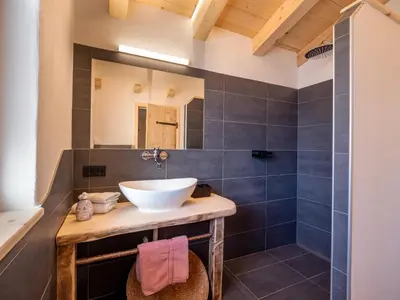 Ein Badezimmer in der Unterkunft Weberhof Hopfgarten