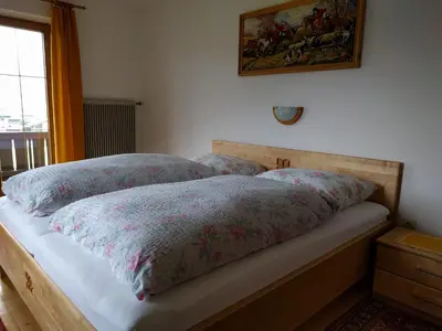 Ein Bett oder Betten in einem Zimmer der Unterkunft Maurachbauer