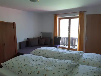 Ein Bett oder Betten in einem Zimmer der Unterkunft Maurachbauer