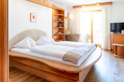 Ein Bett oder Betten in einem Zimmer der Unterkunft Hotel & Gasthaus Dresch