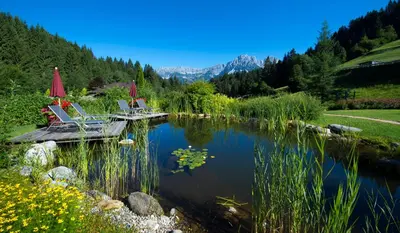 Naturlandschaft in der Nähe des Aparthotels