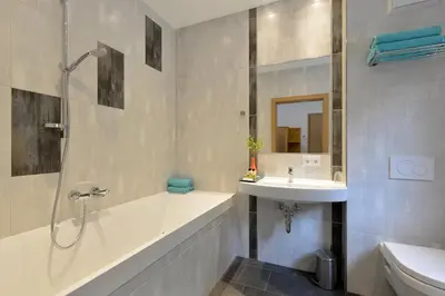 Ein Badezimmer in der Unterkunft Be 550