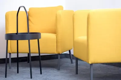 Ein Sitzbereich in der Unterkunft Hotel & Appartements Heigenhauser