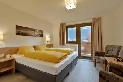 Ein Bett oder Betten in einem Zimmer der Unterkunft Appartement Albert und Helene Koller
