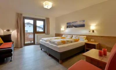Ein Bett oder Betten in einem Zimmer der Unterkunft Appartement Albert und Helene Koller