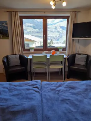 Ein Sitzbereich in der Unterkunft Appartement Anneke