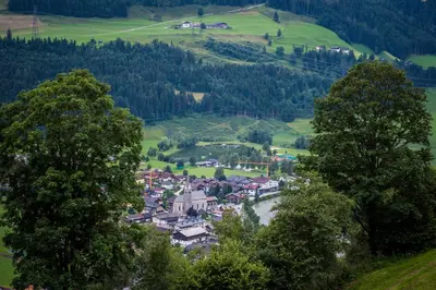 Naturlandschaft in der Nähe der Ferienwohnung