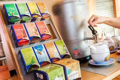 Kaffee-/Teezubehör in der Unterkunft Hotel Talblick
