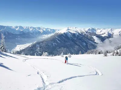 Apartment in Hollersbach near Ski Lift im Winter