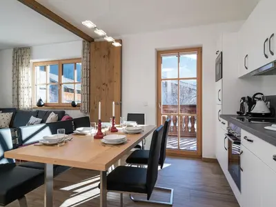 Küche/Küchenzeile in der Unterkunft Apartment in Hollersbach near Ski Lift