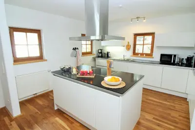 Küche/Küchenzeile in der Unterkunft Apartment Jochberg by Apartment Managers