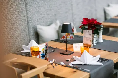Getränke in der Unterkunft Familienresort Buchau