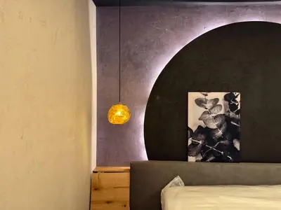 Ein Bett oder Betten in einem Zimmer der Unterkunft zum Senner Suites Zillertal