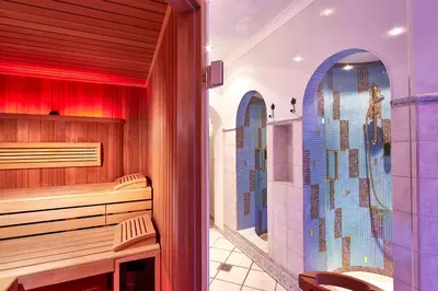 Ein Badezimmer in der Unterkunft Landsitz Römerhof - Hotel Apartments