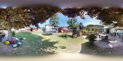 Ein Garten an der Unterkunft Hotel Gasthof Obermair