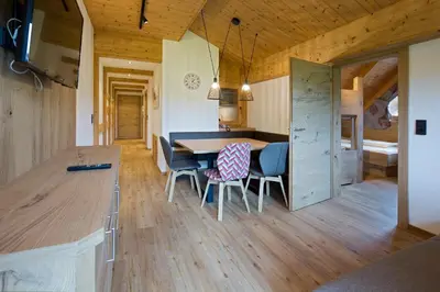 Küche/Küchenzeile in der Unterkunft Hotel Gasthof Obermair