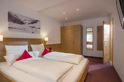 Ein Bett oder Betten in einem Zimmer der Unterkunft Appartements Auszeit