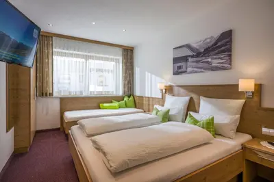 Ein Bett oder Betten in einem Zimmer der Unterkunft Appartements Auszeit