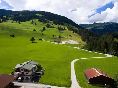 Naturlandschaft in der Nähe der Ferienwohnung