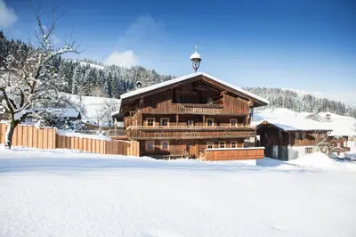 Bergchalet Rauchenhof im Winter