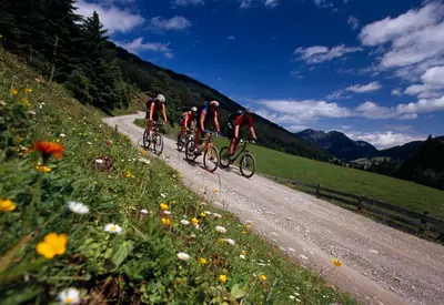 Naturlandschaft in der Nähe des Chalets