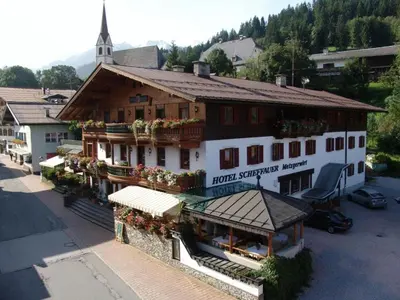 Das Gebäude in dem sich das Hotel befindet