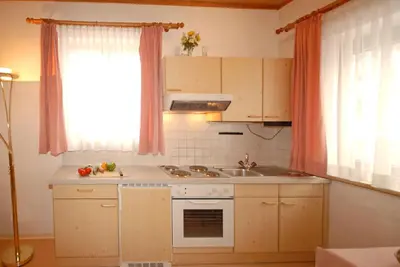 Küche/Küchenzeile in der Unterkunft MIMO Appartements