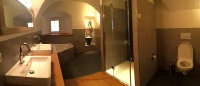 Ein Badezimmer in der Unterkunft Tauern Apartment Schrempf - Anna