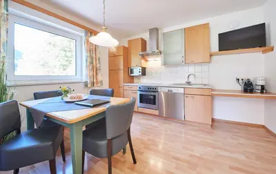 Küche/Küchenzeile in der Unterkunft Am Zwölferkogel Appartements