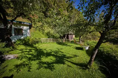 Ein Garten an der Unterkunft Am Zwölferkogel Appartements