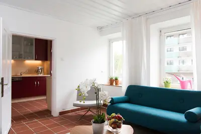 Ein Sitzbereich in der Unterkunft Zu Hause in Tirol