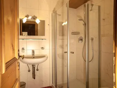 Ein Badezimmer in der Unterkunft Appartements Stadlerhof