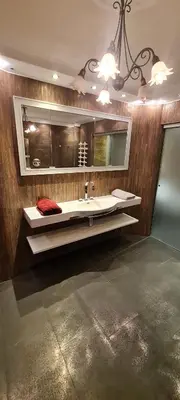 Ein Badezimmer in der Unterkunft Koasablick