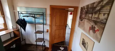 Ein Bett oder Betten in einem Zimmer der Unterkunft Koasablick