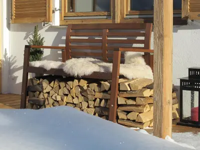 Chalet Tirolia im Winter