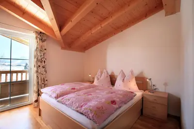 Ein Bett oder Betten in einem Zimmer der Unterkunft Appartement Angelika