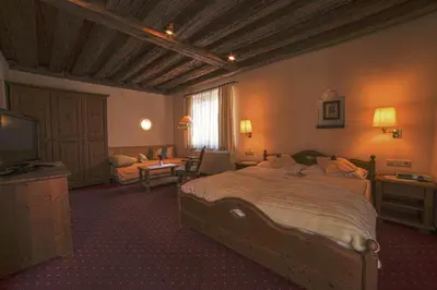 Ein Bett oder Betten in einem Zimmer der Unterkunft Bhome Gästehaus b&b / Apartments